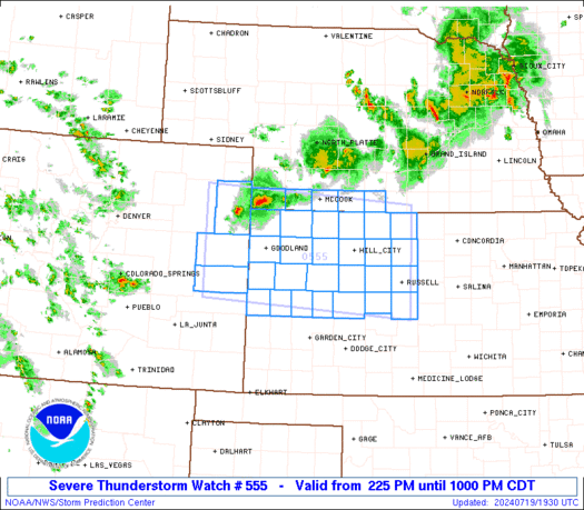 WW0555 Initial Radar image