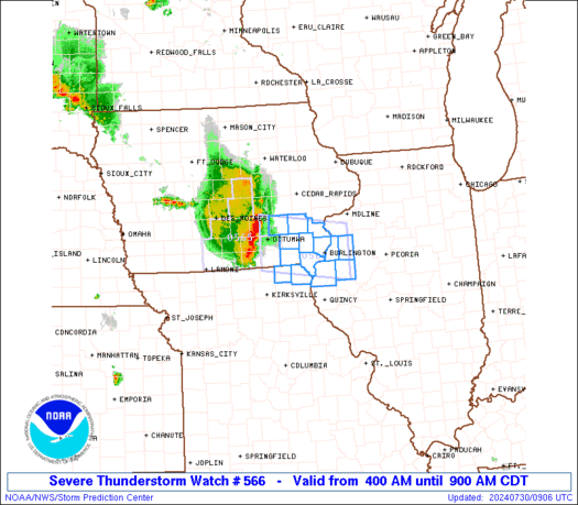 WW0566 Initial Radar image