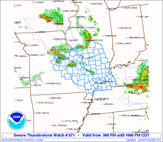 WW0571 Initial Radar image