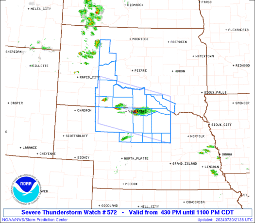 WW0572 Initial Radar image