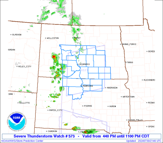 WW0573 Initial Radar image