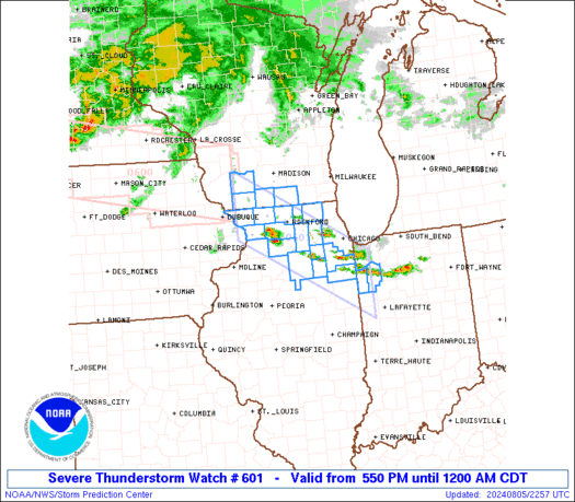 WW0601 Initial Radar image