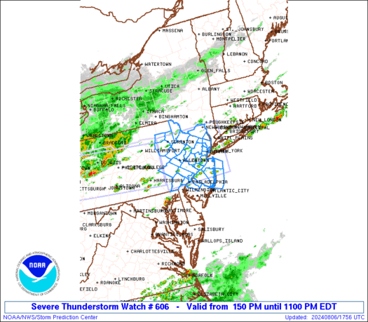 WW0606 Initial Radar image