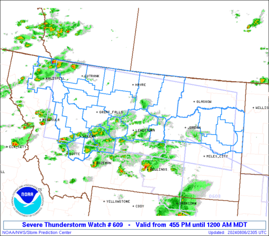 WW0609 Initial Radar image