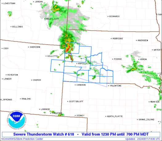 WW0618 Initial Radar image