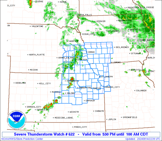 WW0622 Initial Radar image