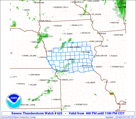 WW0623 Initial Radar image