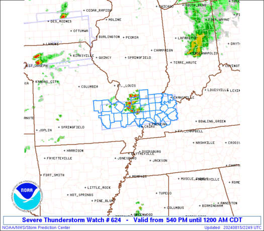 WW0624 Initial Radar image