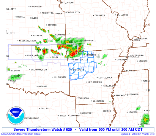 WW0629 Initial Radar image