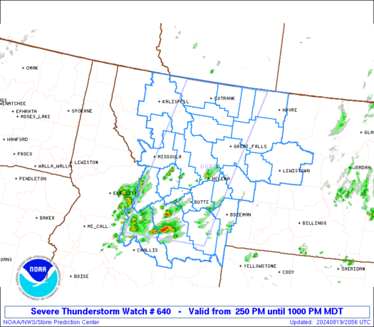 WW0640 Initial Radar image