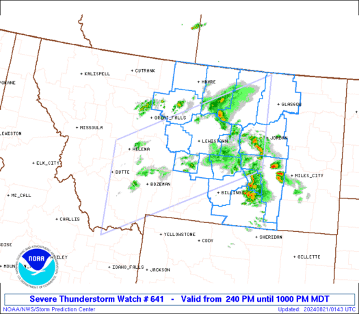 WW0641 Initial Radar image