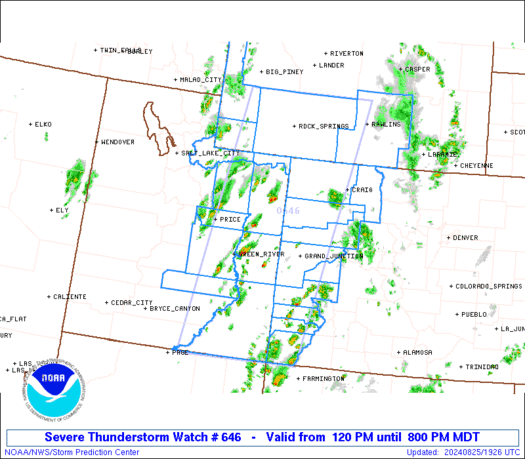 WW0646 Initial Radar image