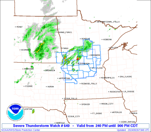 WW0649 Initial Radar image