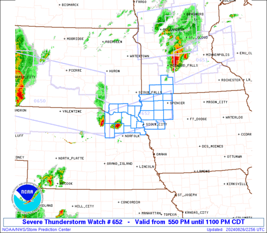 WW0652 Initial Radar image