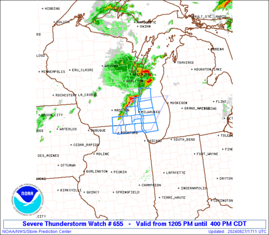 WW0655 Initial Radar image