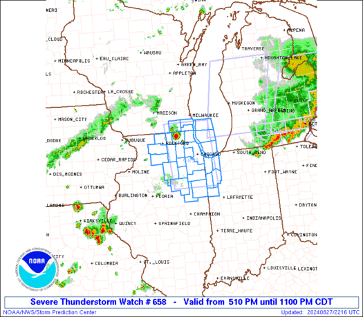 WW0658 Initial Radar image