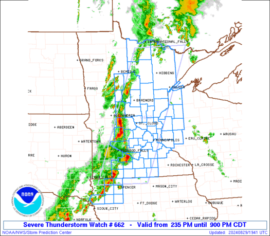 WW0662 Initial Radar image