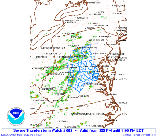 WW0663 Initial Radar image