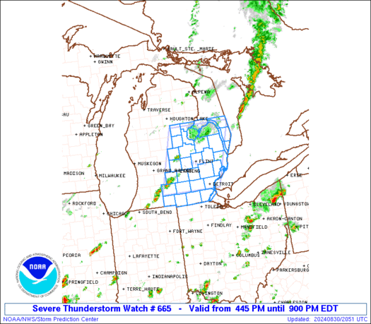 WW0665 Initial Radar image