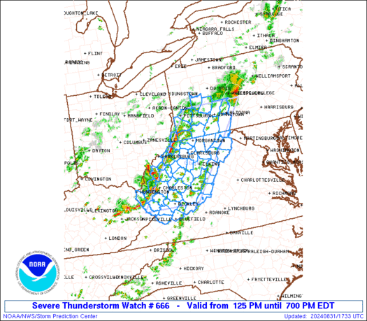 WW0666 Initial Radar image