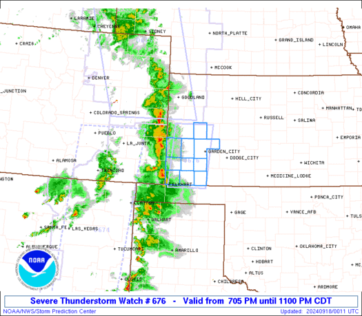 WW0676 Initial Radar image