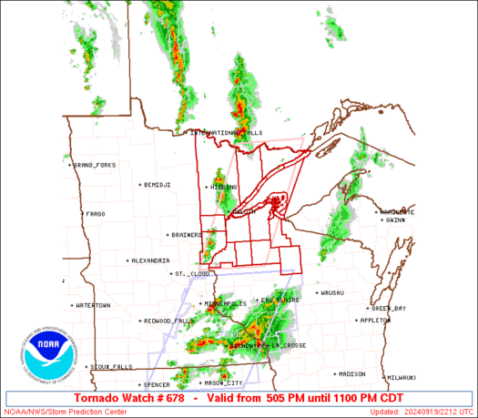 WW0678 Initial Radar image