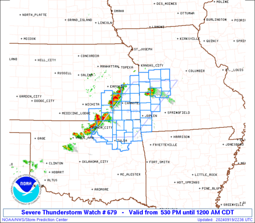 WW0679 Initial Radar image