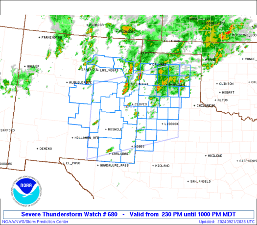 WW0680 Initial Radar image