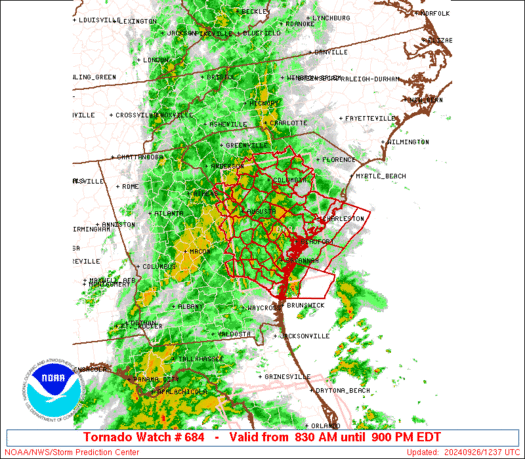 WW0684 Initial Radar image