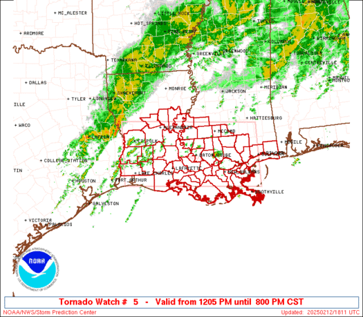 WW0005 Initial Radar image