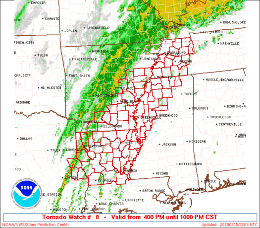 WW0008 Initial Radar image