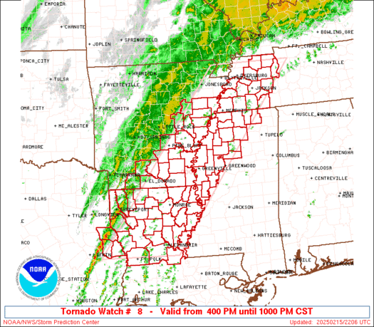 WW0008 Initial Radar image