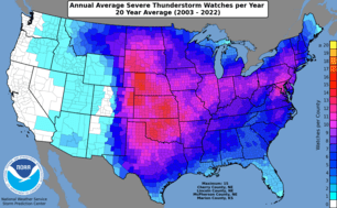 Severe Thunderstorm Watches