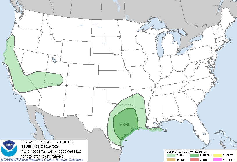 Storm Prediction Center Convective Outlooks